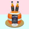 Wine Barrel Cake #1685