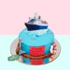 Nautical Theme Cake #1677