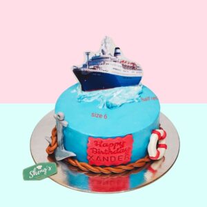 Nautical Theme Cake #1677